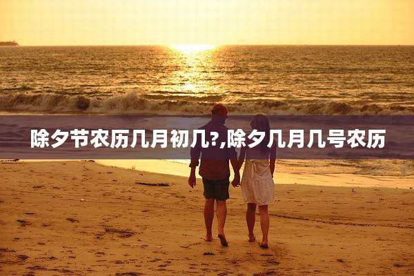 除夕节农历几月初几?,除夕几月几号农历