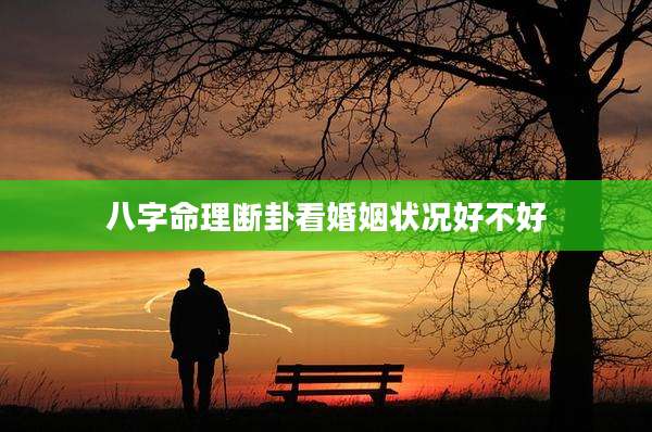 八字命理断卦看婚姻状况好不好