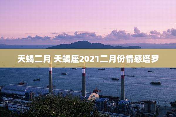 天蝎二月 天蝎座2021二月份情感塔罗