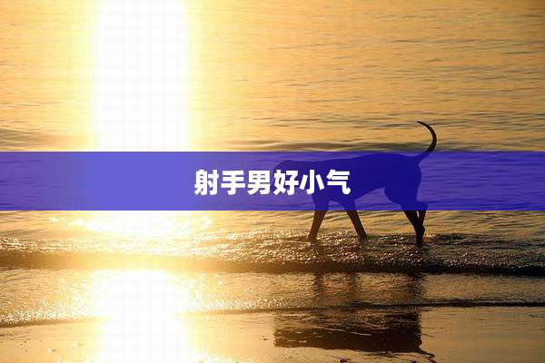 射手男好小气