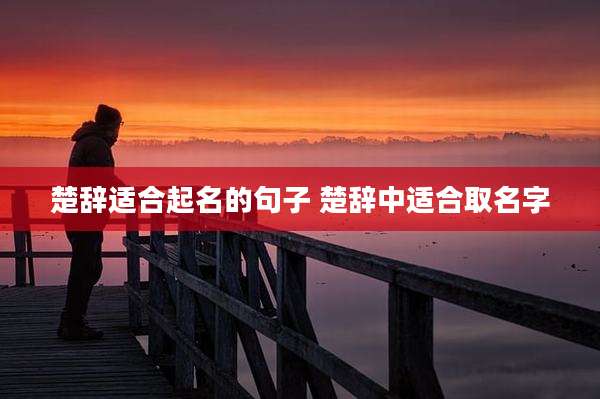 楚辞适合起名的句子 楚辞中适合取名字
