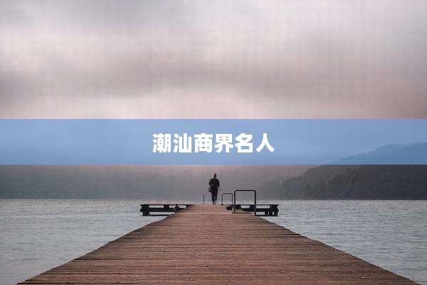 潮汕商界名人