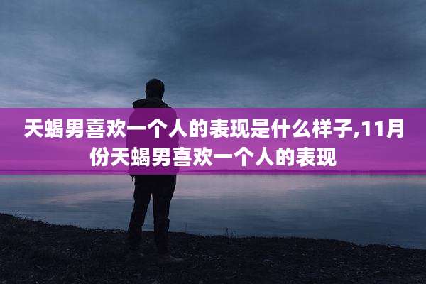 天蝎男喜欢一个人的表现是什么样子,11月份天蝎男喜欢一个人的表现