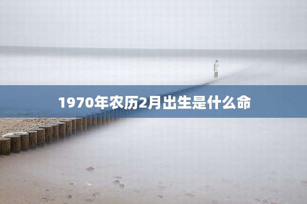1970年农历2月出生是什么命