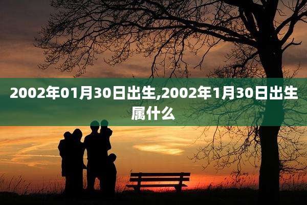 2002年01月30日出生,2002年1月30日出生属什么