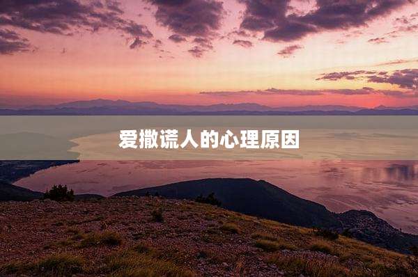 爱撒谎人的心理原因