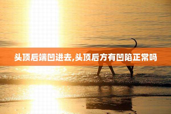头顶后端凹进去,头顶后方有凹陷正常吗