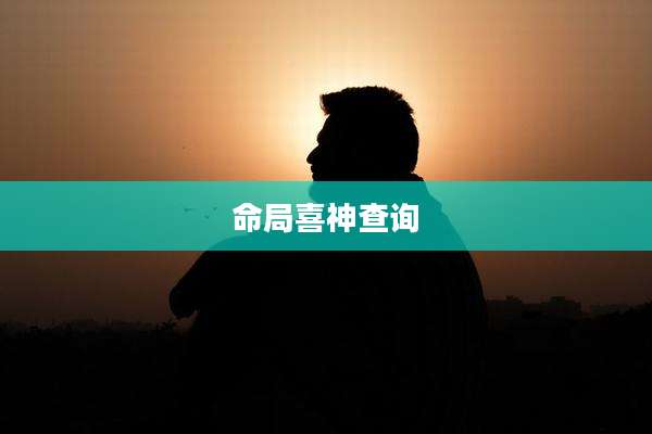 命局喜神查询