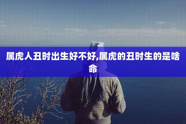 属虎人丑时出生好不好,属虎的丑时生的是啥命