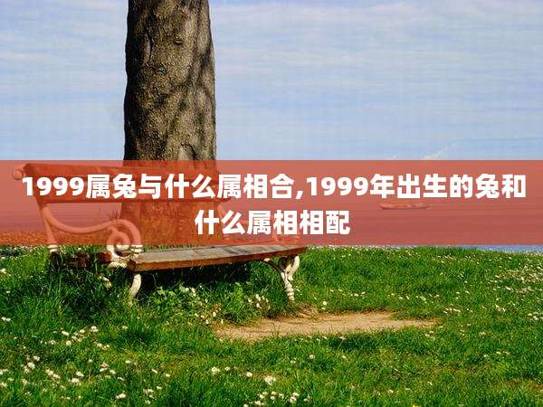 1999属兔与什么属相合,1999年出生的兔和什么属相相配