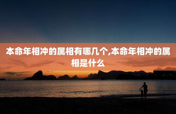 本命年相冲的属相有哪几个,本命年相冲的属相是什么