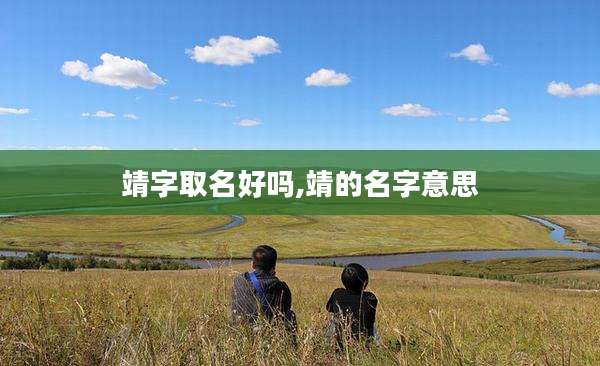 靖字取名好吗,靖的名字意思