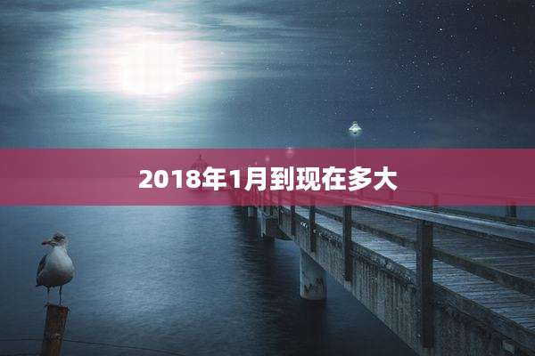 2018年1月到现在多大