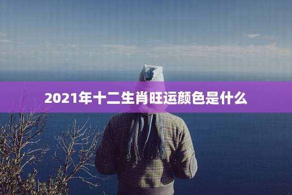 2021年十二生肖旺运颜色是什么