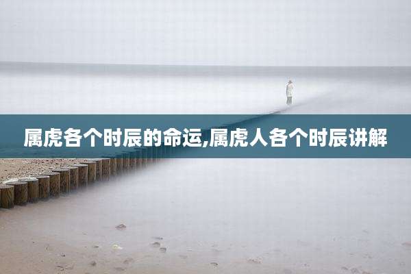 属虎各个时辰的命运,属虎人各个时辰讲解