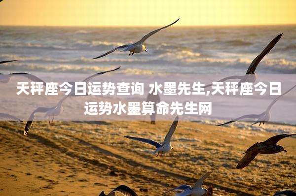 天秤座今日运势查询 水墨先生,天秤座今日运势水墨算命先生网