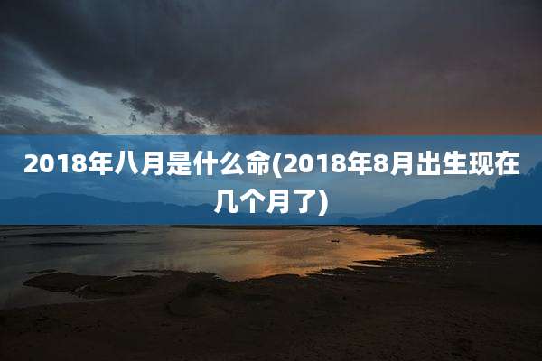 2018年八月是什么命(2018年8月出生现在几个月了)