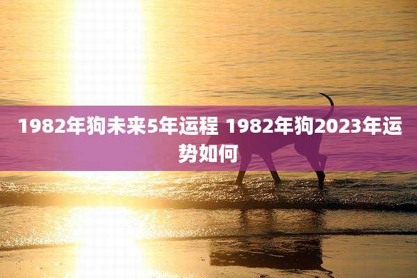 1982年狗未来5年运程 1982年狗2023年运势如何