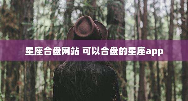 星座合盘网站 可以合盘的星座app