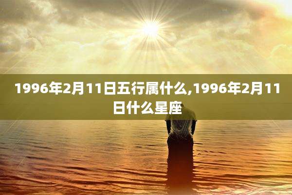 1996年2月11日五行属什么,1996年2月11日什么星座