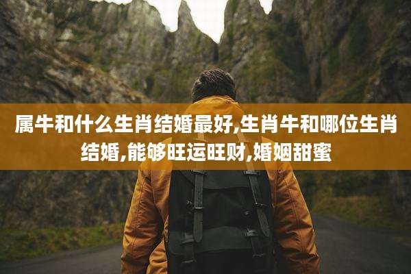 属牛和什么生肖结婚最好,生肖牛和哪位生肖结婚,能够旺运旺财,婚姻甜蜜
