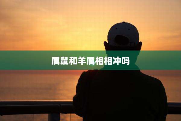 属鼠和羊属相相冲吗