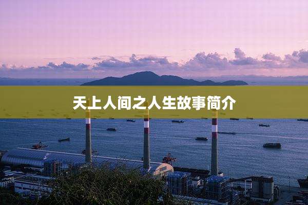 天上人间之人生故事简介