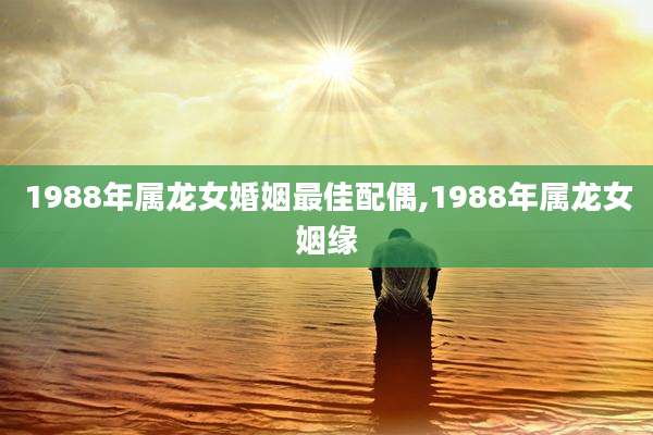 1988年属龙女婚姻最佳配偶,1988年属龙女姻缘