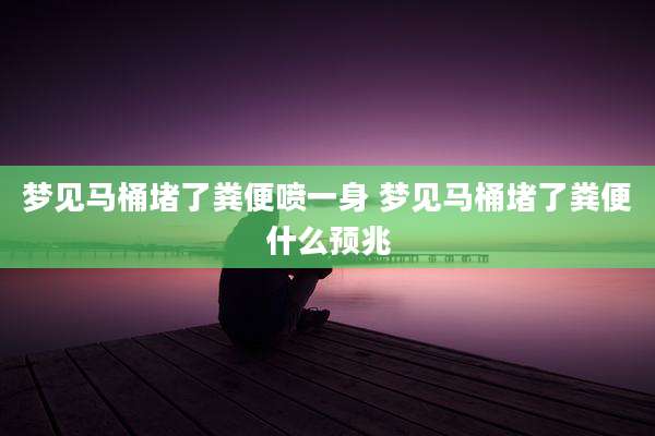 梦见马桶堵了粪便喷一身 梦见马桶堵了粪便什么预兆