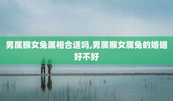 男属猴女兔属相合适吗,男属猴女属兔的婚姻好不好