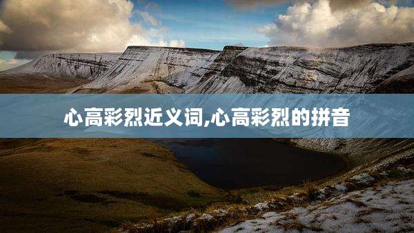 心高彩烈近义词,心高彩烈的拼音