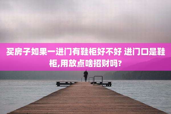 买房子如果一进门有鞋柜好不好 进门口是鞋柜,用放点啥招财吗?
