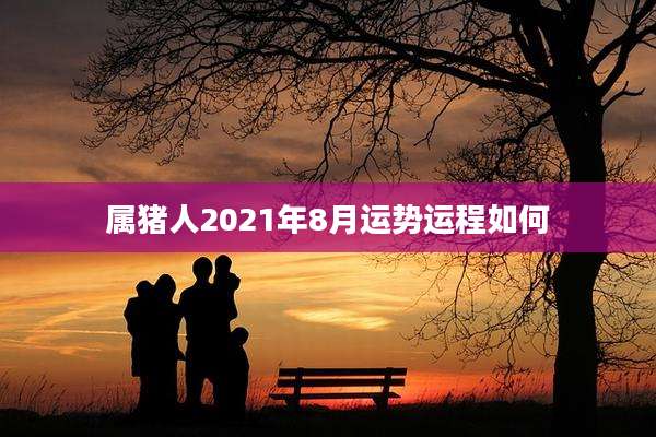 属猪人2021年8月运势运程如何