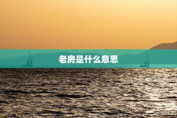 老房是什么意思