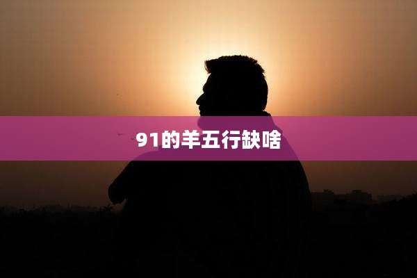 91的羊五行缺啥