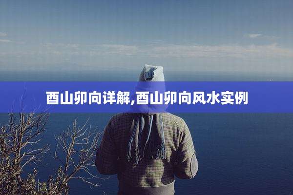 酉山卯向详解,酉山卯向风水实例