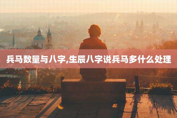 兵马数量与八字,生辰八字说兵马多什么处理