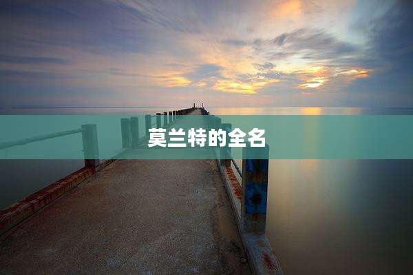 莫兰特的全名
