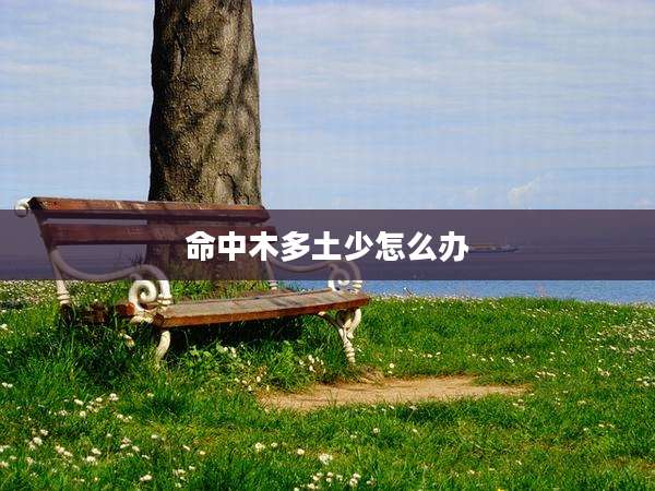 命中木多土少怎么办