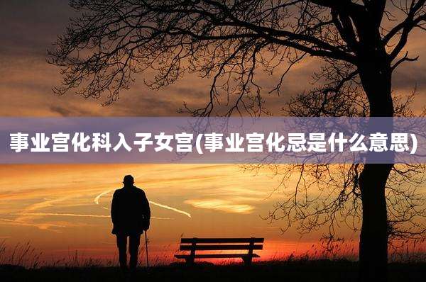 事业宫化科入子女宫(事业宫化忌是什么意思)