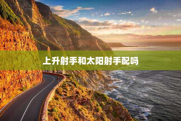 上升射手和太阳射手配吗