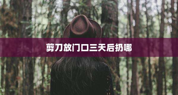 剪刀放门口三天后扔哪