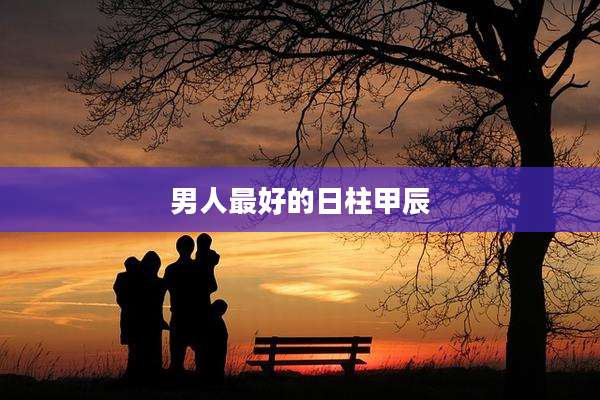 男人最好的日柱甲辰