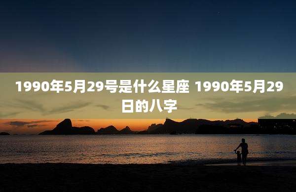 1990年5月29号是什么星座 1990年5月29日的八字