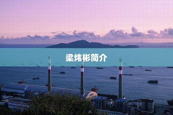 梁炜彬简介