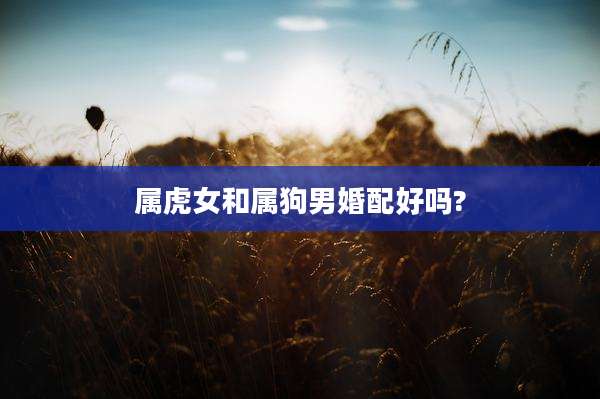 属虎女和属狗男婚配好吗?