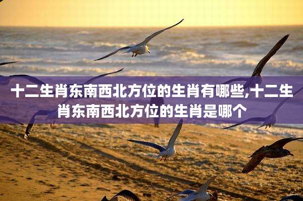十二生肖东南西北方位的生肖有哪些,十二生肖东南西北方位的生肖是哪个