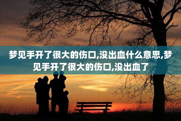 梦见手开了很大的伤口,没出血什么意思,梦见手开了很大的伤口,没出血了