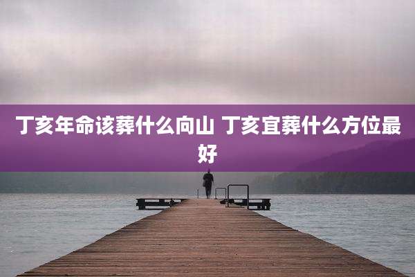 丁亥年命该葬什么向山 丁亥宜葬什么方位最好