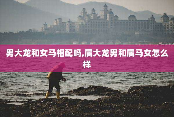 男大龙和女马相配吗,属大龙男和属马女怎么样